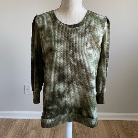 Simply Vera Vera Wang Tops - Simply Vera Vera Wang Waffle Weave Long Sleeve